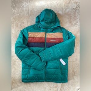 OUTERKNOWN CHROMATIC HOODED PUFFER NWT